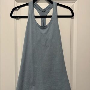Lululemon Blue Racerback Tank Top